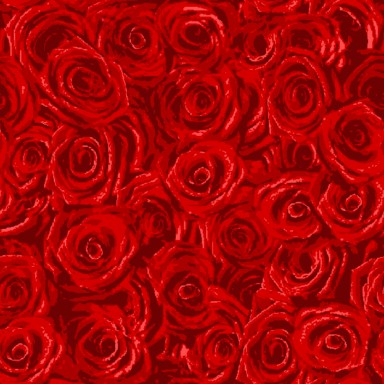 the rose pattern in millions of colors