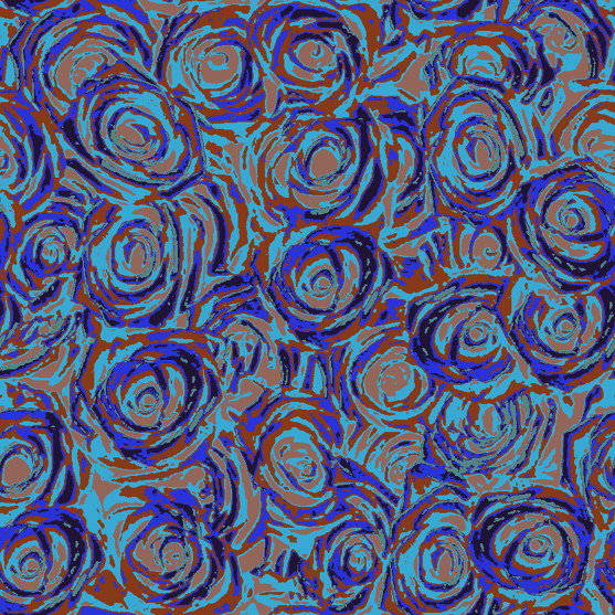 the rose pattern in millions of colors
