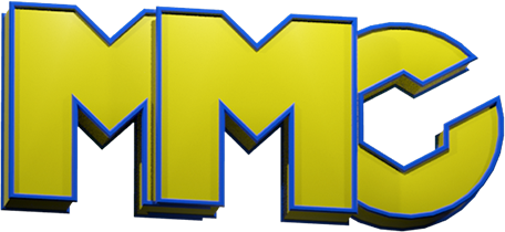 Ground level 3d view of the Multi Media Construction logo