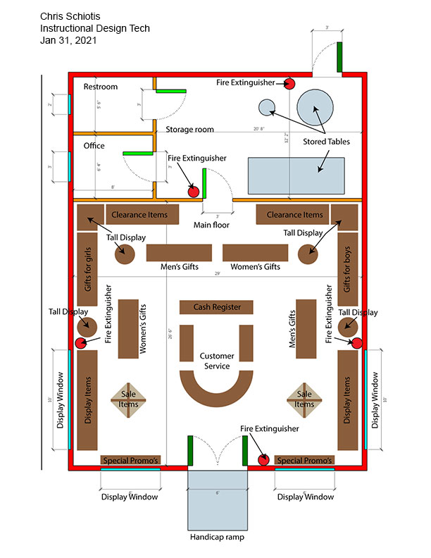 This is what our completed floorplan should look like.